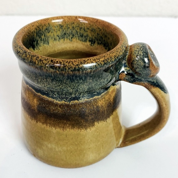 Red Duck Pottery Sedona Arizona Signed Mug 6oz - Picture 1 of 7